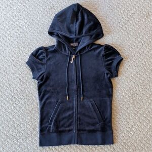 Juicy Couture Regal Short-Sleeve Hoodie